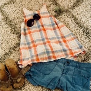 Spring Is In Bloom Button Back Tank